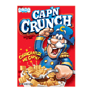 Quaker Cap'n Crunch sweetened corn & oat cereal 14oz
