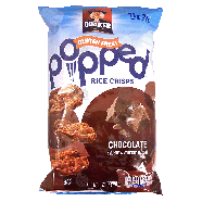 Quaker Popped chocolate rice crisps 3.52oz