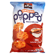 Quaker Popped bbq rice crisps 3.03oz