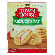 Keebler Town House reduced fat light buttery crackers 11.2oz