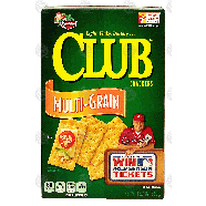 Keebler Club multi-grain snack crackers 12.7oz