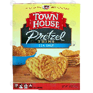 Keebler Town House pretzel thins; sea salt  10oz