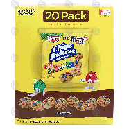 Keebler Chips Deluxe mini cookies, rainbow with m&m's minis, 20-1 20oz