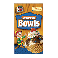 Keebler  waffle ice cream bowls, 10-count 4oz