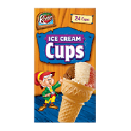 Keebler Ice Cream Cones 24 Cups 3oz