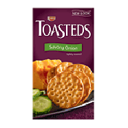 Keebler Toasteds onion crackers 8oz