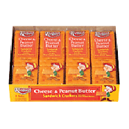 Keebler  cheese & peanut butter sandwich crackers 8-count 11.04oz