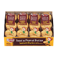 Keebler  toast & peanut butter sandwich crackers 8-count 11.04oz