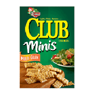 Keebler Club minis; multi-grain club crackers  11oz