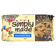 Keebler Simply Made chocolate chip cookies with no artifical flavo10oz