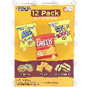 Kellogg's  4-chips deluxe mini cookies rainbow, 4-cheez-it baked s12oz