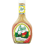 Leo's  lite greek salad dressing  16oz