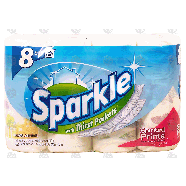 Sparkle  paper towels with thirst pockets, 2-ply  8pk