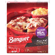 Banquet  pizza meal with reduced fat pepperoni and macaroni & c6.25-oz