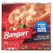 Banquet  chicken and broccoli pot pie 7-oz