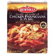 Bertolli Rustico Bakes chicken parmigiana & penne with mozzarel10.8-oz