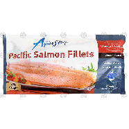 Aqua Star  pacific salmon fillets, wild caught, whole, skin-on, 1.25lb