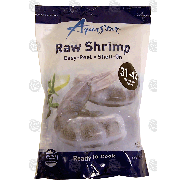 Aqua Star  raw shrimp, easy-peel, shell-on, 31-40 shrimp per pound 1lb
