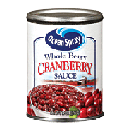 Ocean Spray  whole berry cranberry sauce 14oz