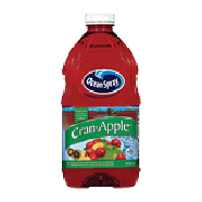Ocean Spray Cran-apple cranberry apple juice drink, 27% fruit j64fl oz