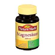 Nature Made  magnesium 250-mg dietary supplement tablets  100ct