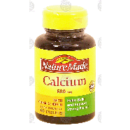 Nature Made  600 mg calcium supplement tablets with vitamin d  60ct
