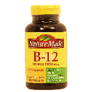 Nature Made  vitamin B-12 vitamin tablet, 1000 mcg, timed release300ct
