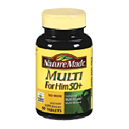 Nature Made Multi for Him 22 key nutrients to support 50+ men's he 90ct