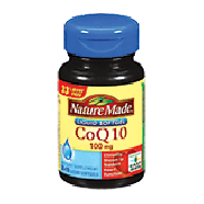 Nature Made  Co Q 10 100-mg, dietary supplement liquid softgels  40ct