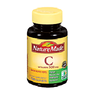 Nature Made  500 mg vitamin c supplement with rose hips caplets  130ct