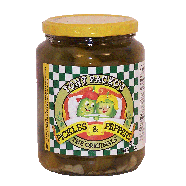 Tony Packo's  pickles & peppers, the originals 24fl oz