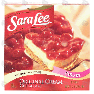 Sara Lee  original cream cheesecake, cherry 19-oz