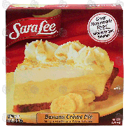 Sara Lee  banana creme pie made with real bananas 28-oz