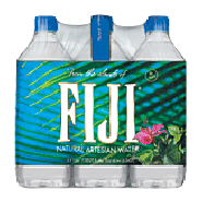 Fiji Water Natural Artesian 1 L 6pk