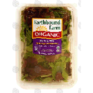 Earthbound Farm  organic spring mix, triple washed 10oz