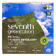Seventh Generation  natural laundry detergent, free & clear, for 112oz