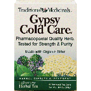 Traditional Medicinals Gypsy Cold Care herbal tea, pharmacopoeia0.99oz
