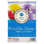 Traditional Medicinals EveryDay Detox herbal tea promotes healt0.85-oz