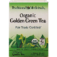 Traditional Medicinals Organic Golden Green Tea, herbal dietary 0.85oz
