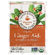 Traditional Medicinals Ginger Aid herbal tea, orgranic, caffein1.13-oz