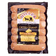 Miller  chicken sausage, cheddar 16oz