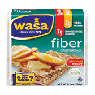 Wasa  fiber rye crisp bread, whole grain 8.1oz
