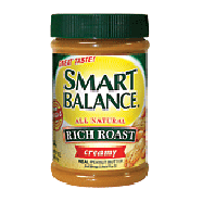 Smart Balance  rich roast, creamy real peanut butter 16oz