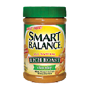 Smart Balance  rich roast, chunky, real peanut butter 16oz