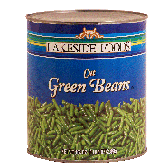 Lakeside Foods  cut green beans  102oz
