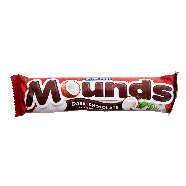 Peter Paul Mounds dark chocolate coconut candy bar 1.75oz