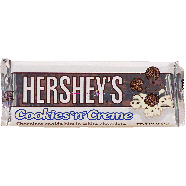 Hershey's Cookies N' Cream chocolate cookie bits in white chocol1.55oz