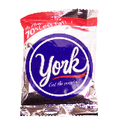 Peter Paul York dark chocolate covered peppermint pattie 1.4oz