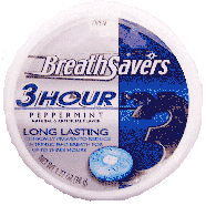 Breath Savers 3 Hour Mint peppermint, sugar free 1.27oz