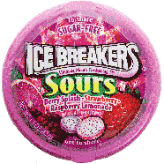 Ice Breakers Sours sour mints, berry splash, strawberry, raspberr1.5oz